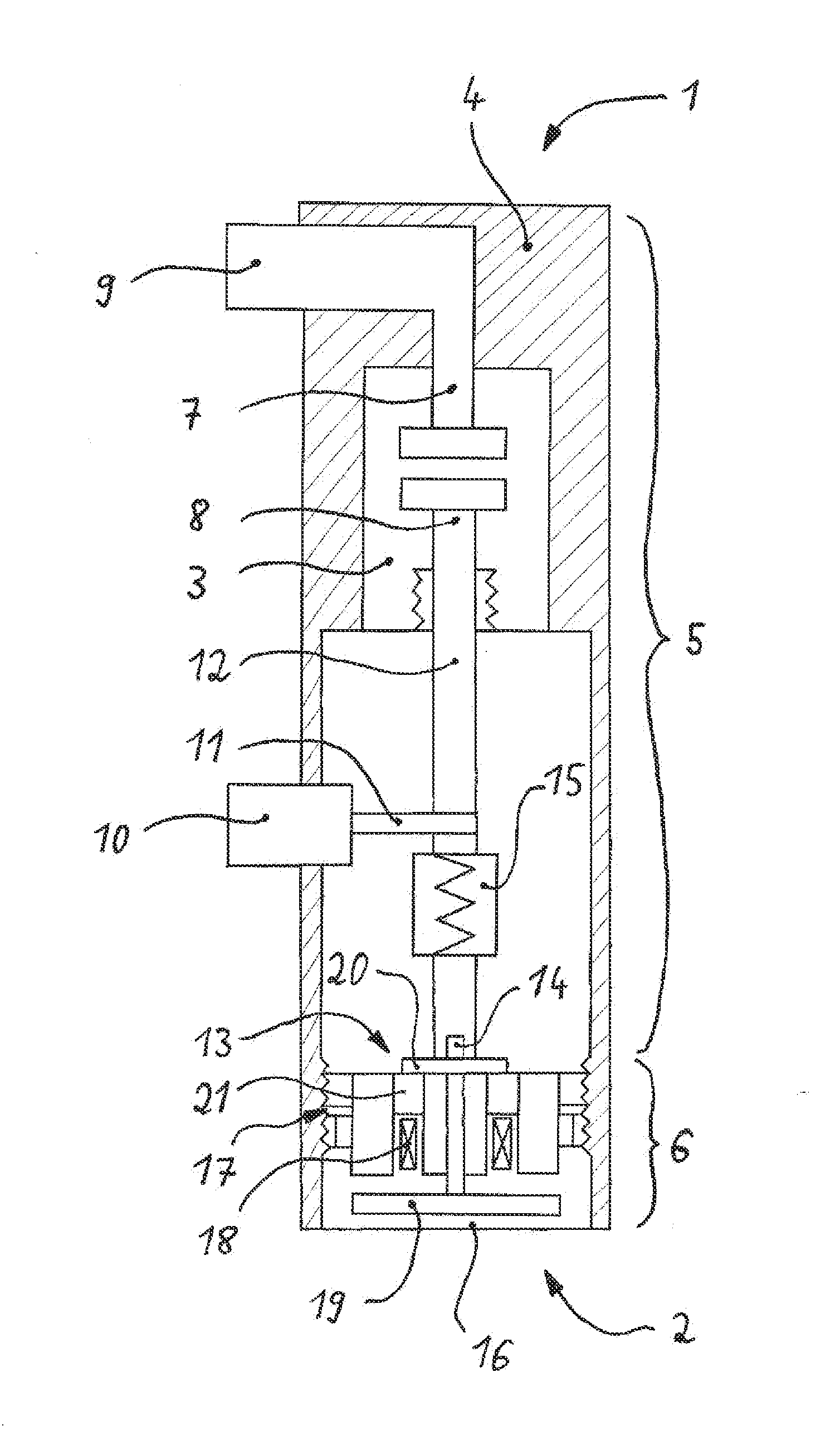 Circuit-breaker with a common housing