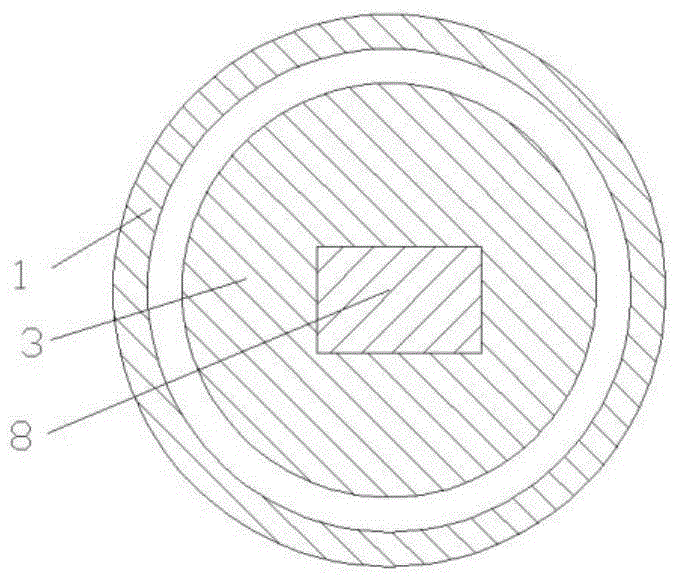 Stretching type compression ratio variable device