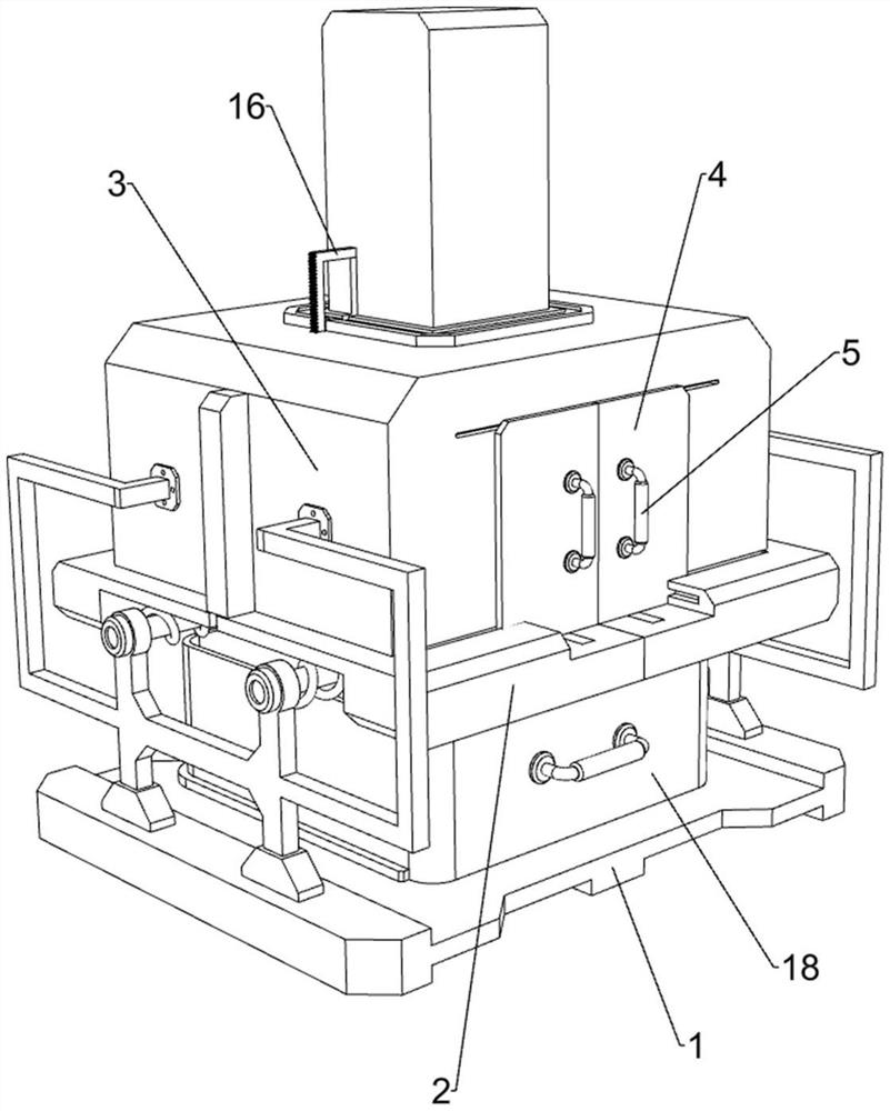 Compression resistance testing device for building materials