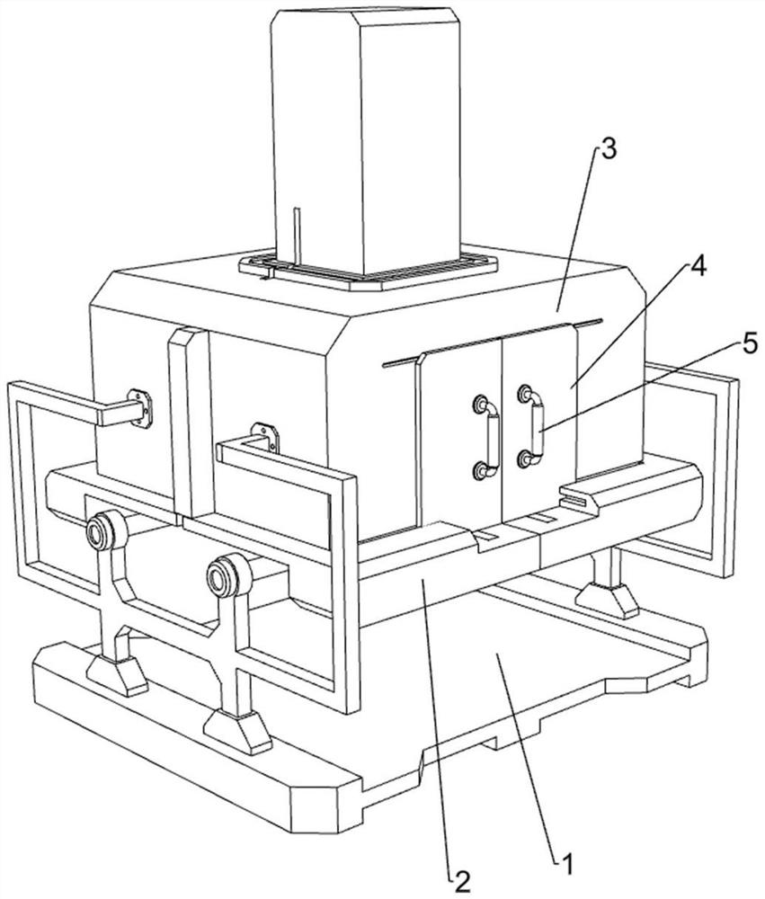 Compression resistance testing device for building materials