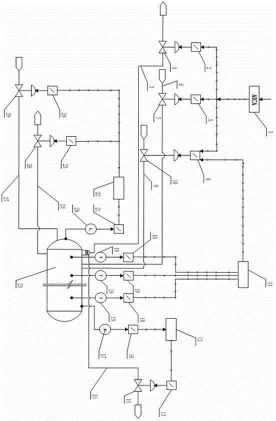 Device for rapidly responding to required ammonia amount changes in urea-hydrolysis ammonia preparation and implementation method of device