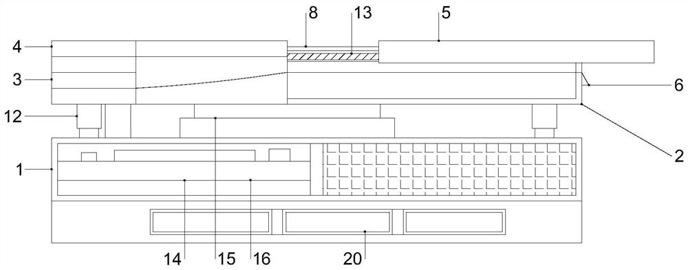 Fingerprint lock with protection structure and control system thereof