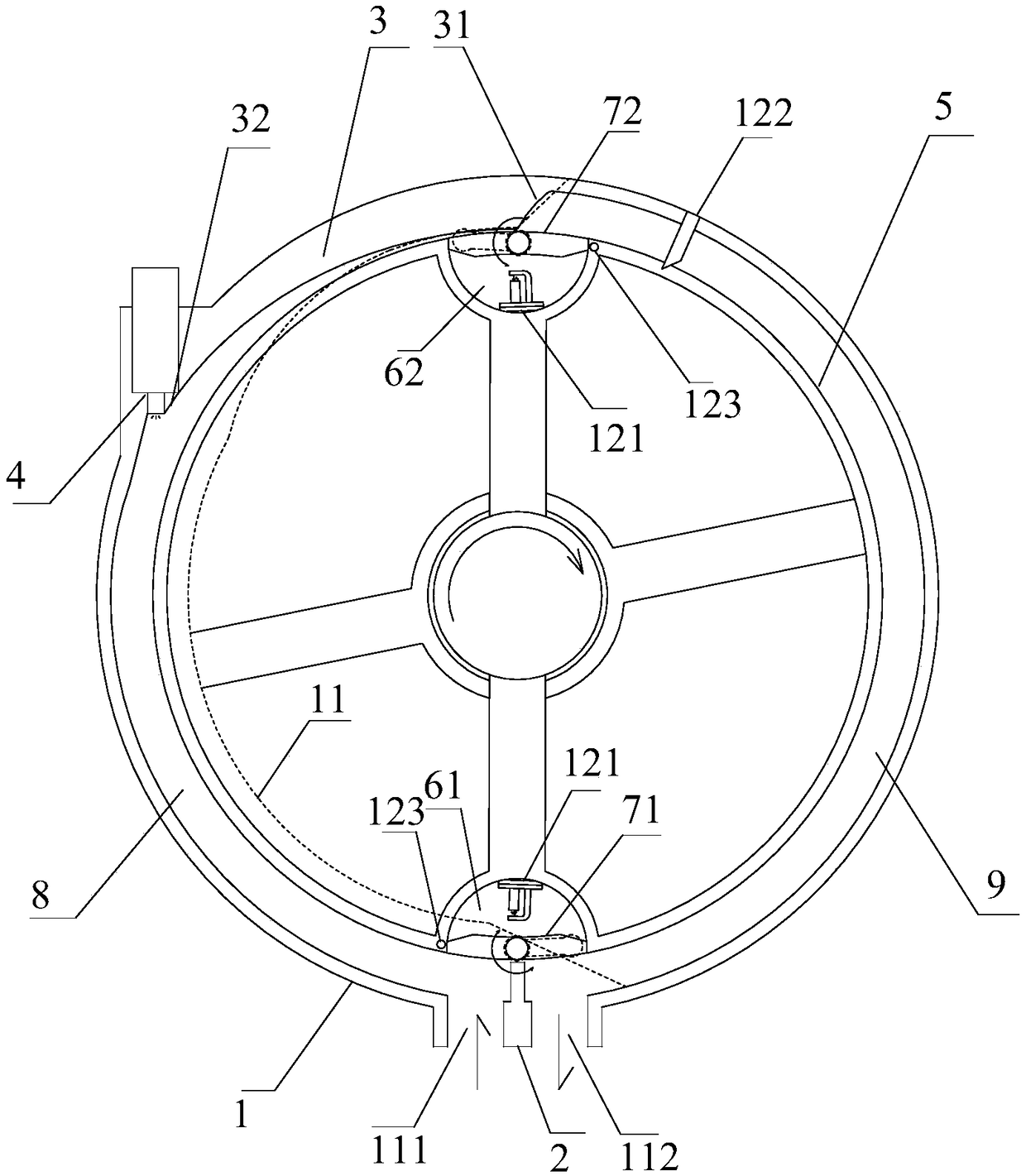 Tangential force engine and core assemblies thereof