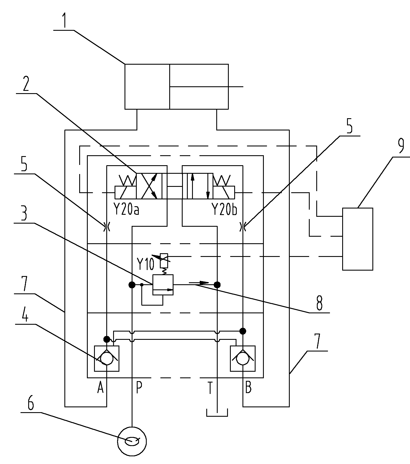 Constant speed control method of hydraulic cylinder type actuator and device thereof