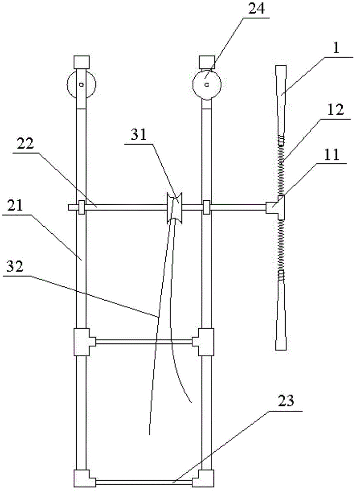 Overhead transmission line live deicing device