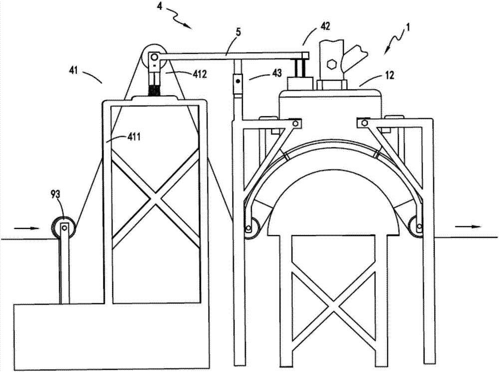 Textile printing and dyeing equipment with self-adjusting function