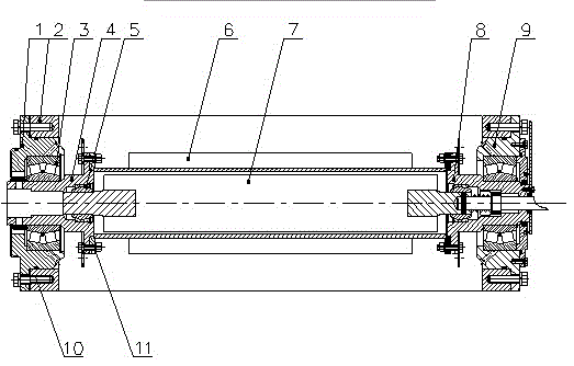 High-frequency device of double-drum vibratory roller