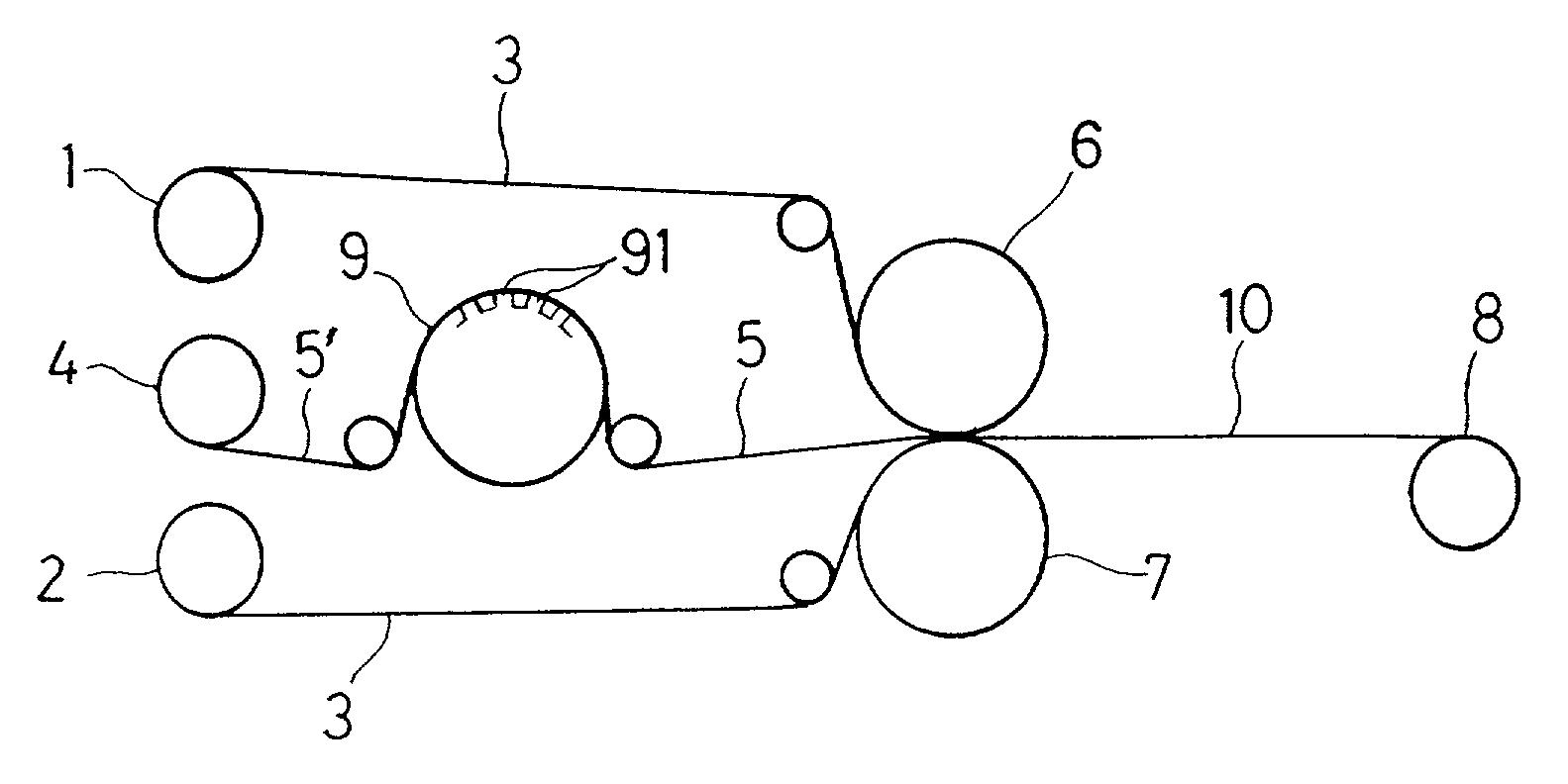 Method for producing metal laminate