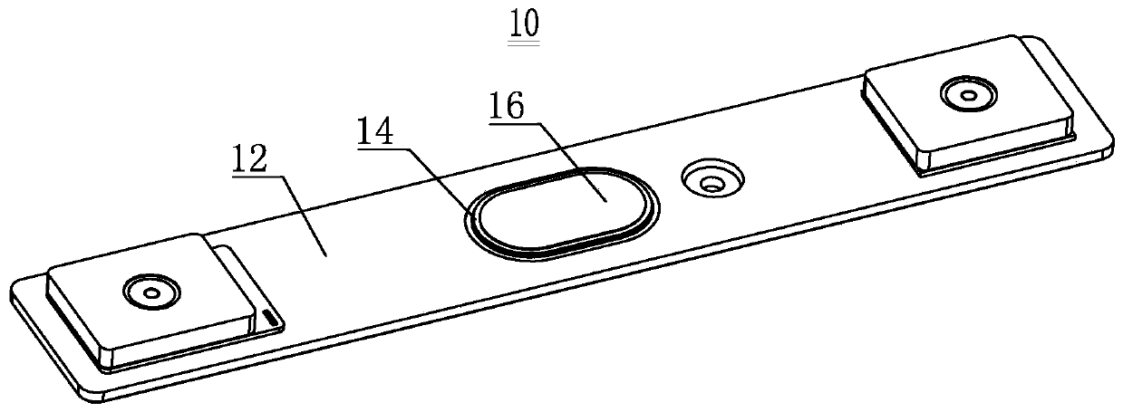 Battery top cover assembly and single battery