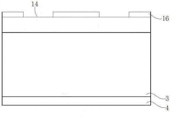 Trenched Schottky-barrier diode and manufacturing method thereof