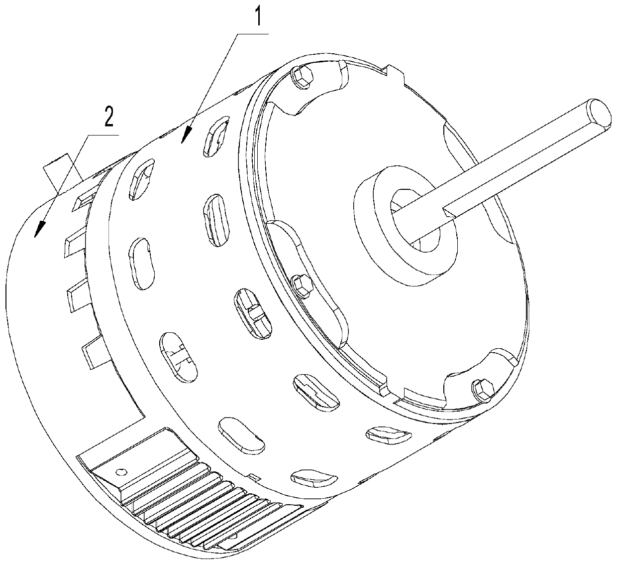 Method for judging locked-rotor state of position-sensorless vector control permanent magnet synchronous motor