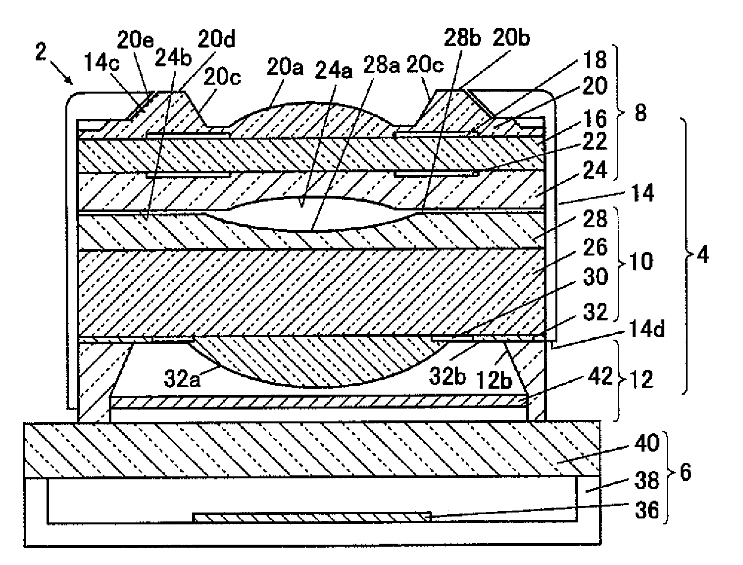 Image Pickup Device and Method for Manufacturing the Image Pickup Device