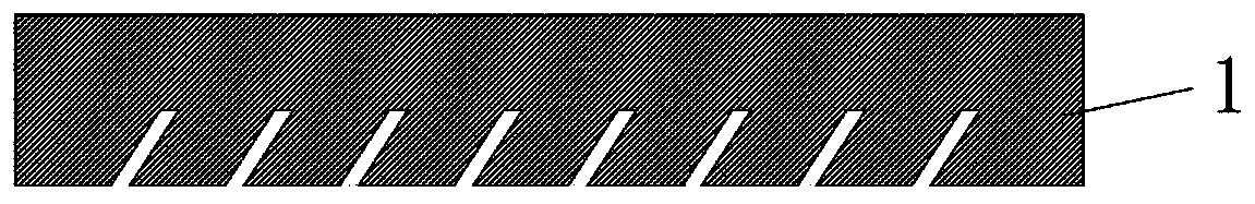 Double-electric-layer capacitive flexible pressure sensor with enhanced inclined structure and manufacturing method