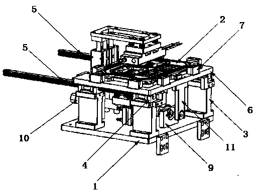 Hot-pressing assembly mechanism for SNAP parts of notebook computer