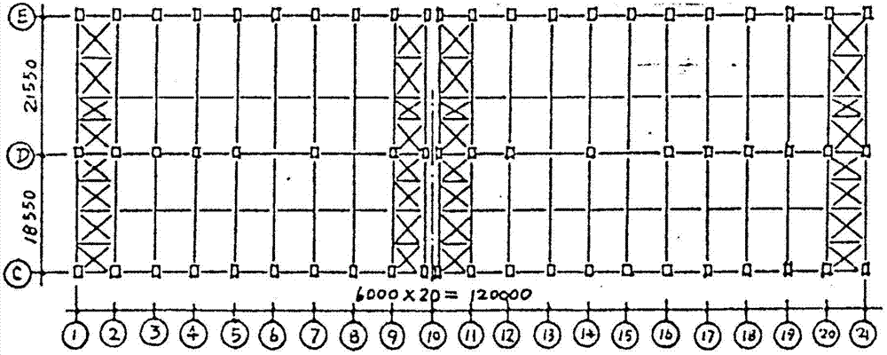 Stress removing and reinforcing method used for steel construction truss