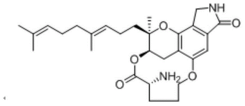 Pyran indole compounds as well as preparation method and application thereof