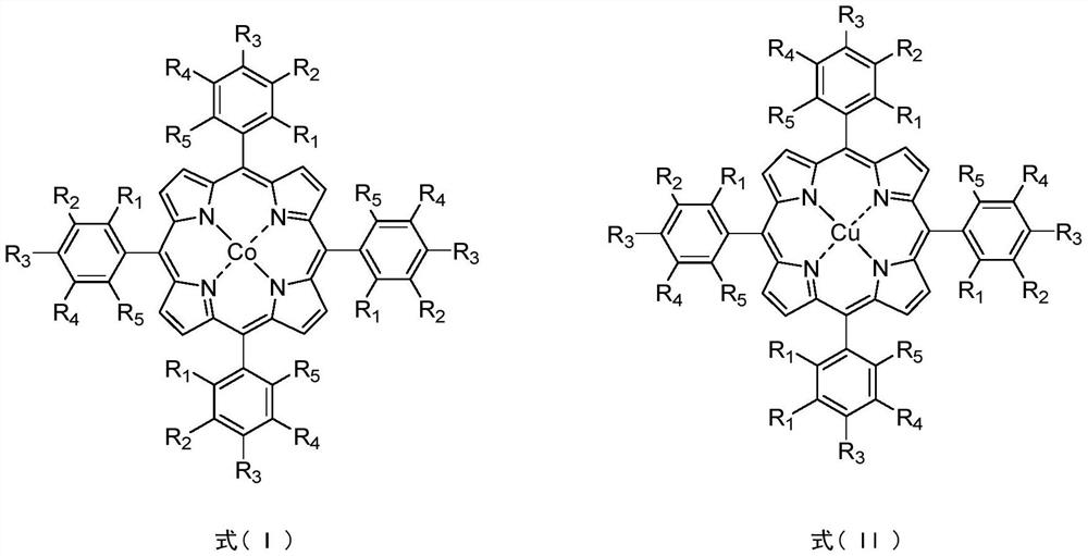 Method for catalytic oxidation of cycloalkane by bimetallic porphyrin MOFs PCN-222 (Co&Cu)