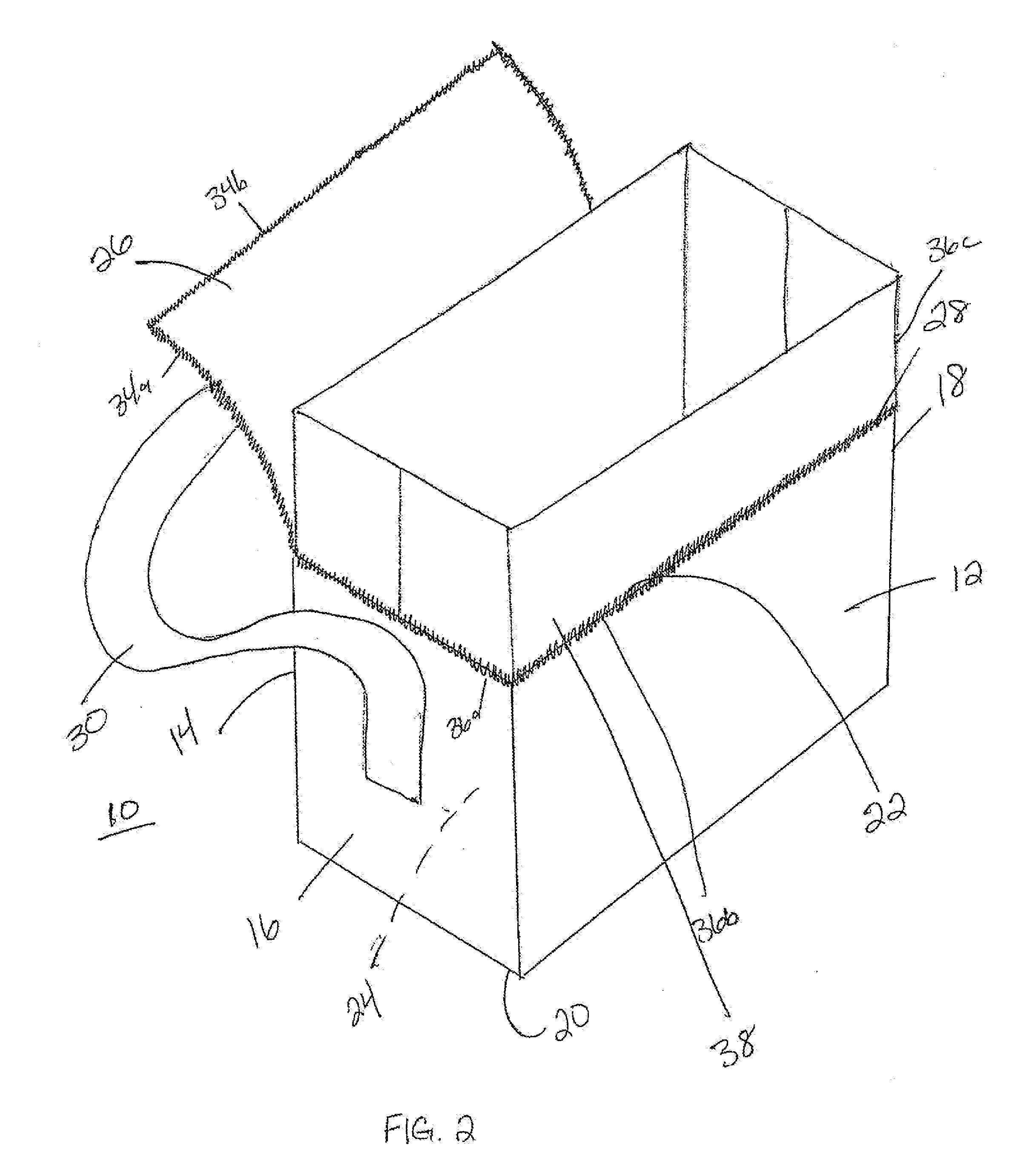 Rigid collapsible liner for insulated container