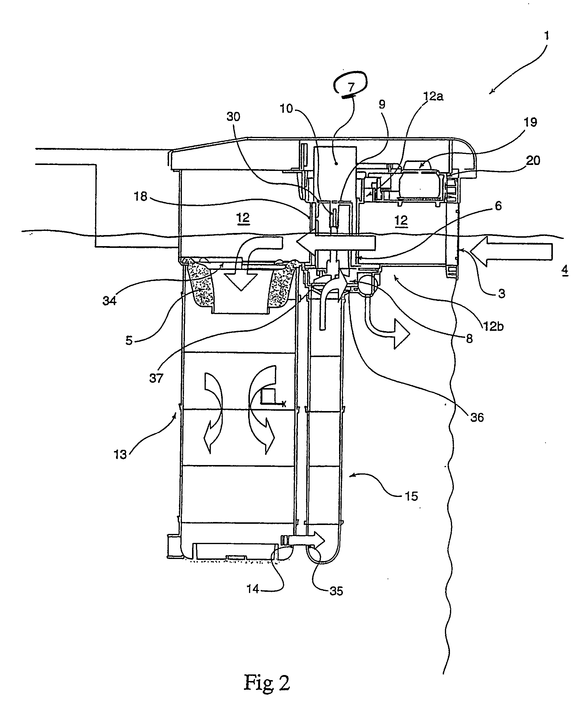 Filtering structure for swimming pool