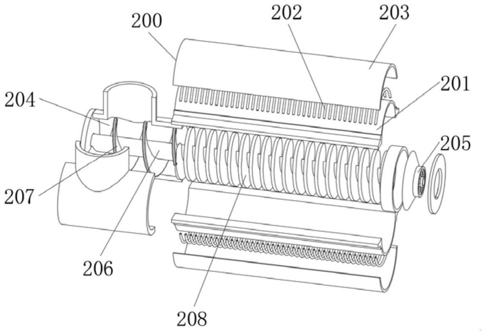 Feed processing bulking machine capable of improving material gelatinization degree and Ophiocealu sargus feed processing technology