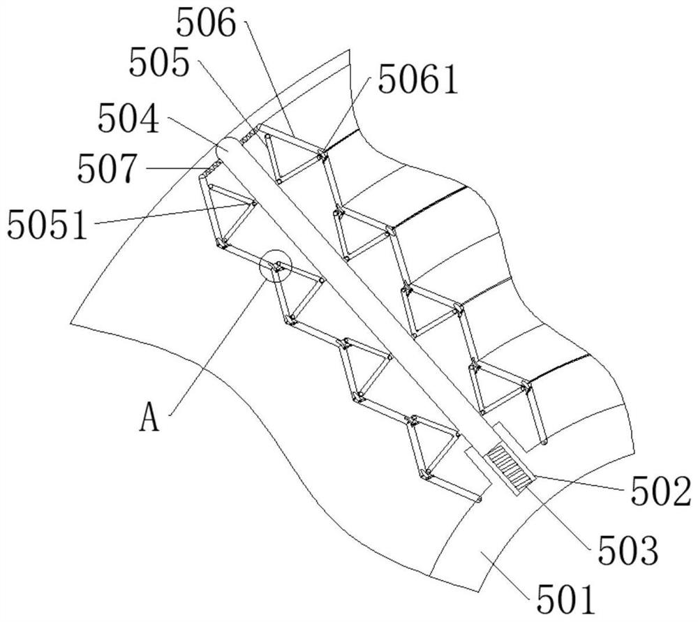 Cement slurry mixing device