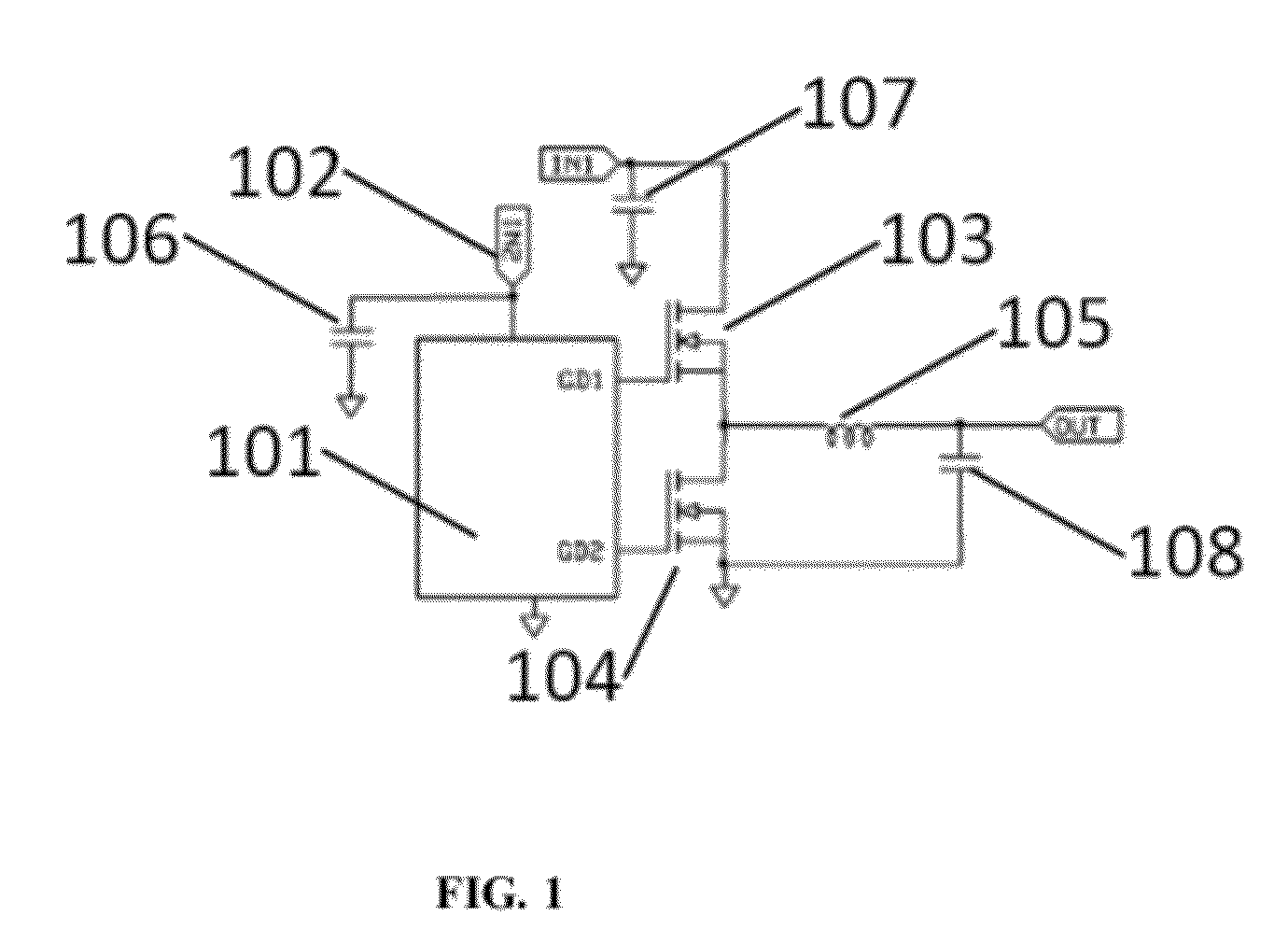 Efficient bias power supply for non-isolated dc/dc power conversion applications