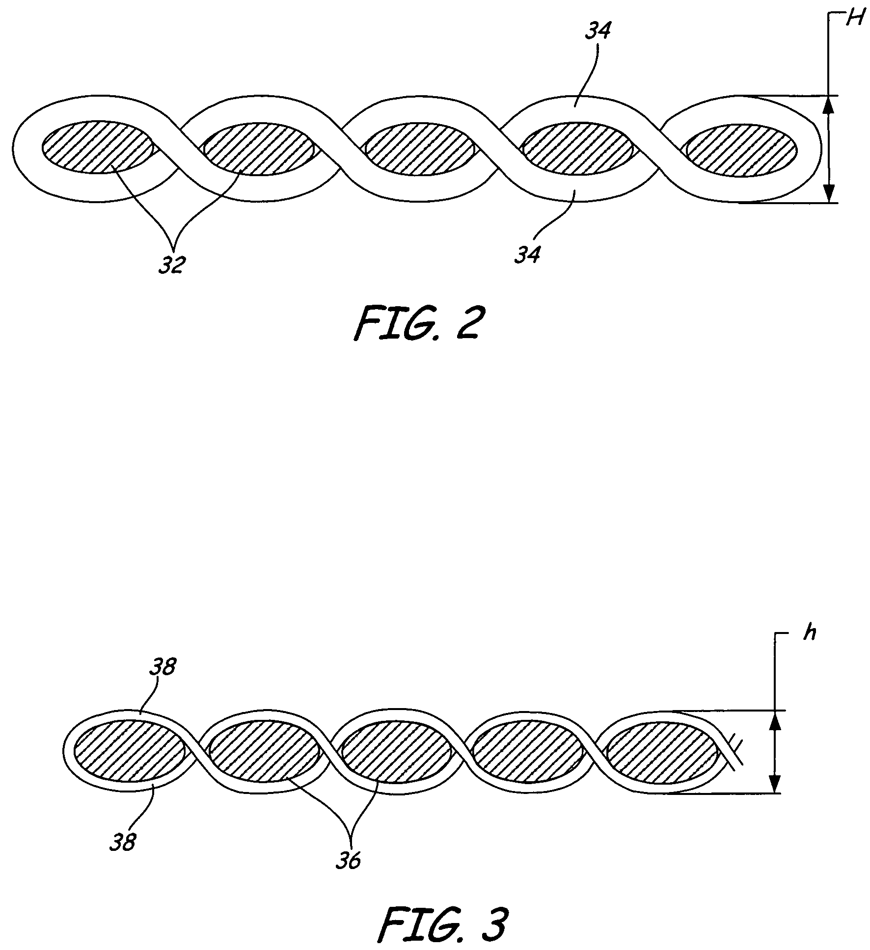 Low deflection fan case containment fabric