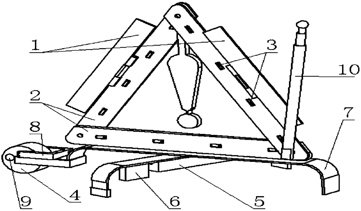 Intelligent car accident reminding device used for highway and reminding method