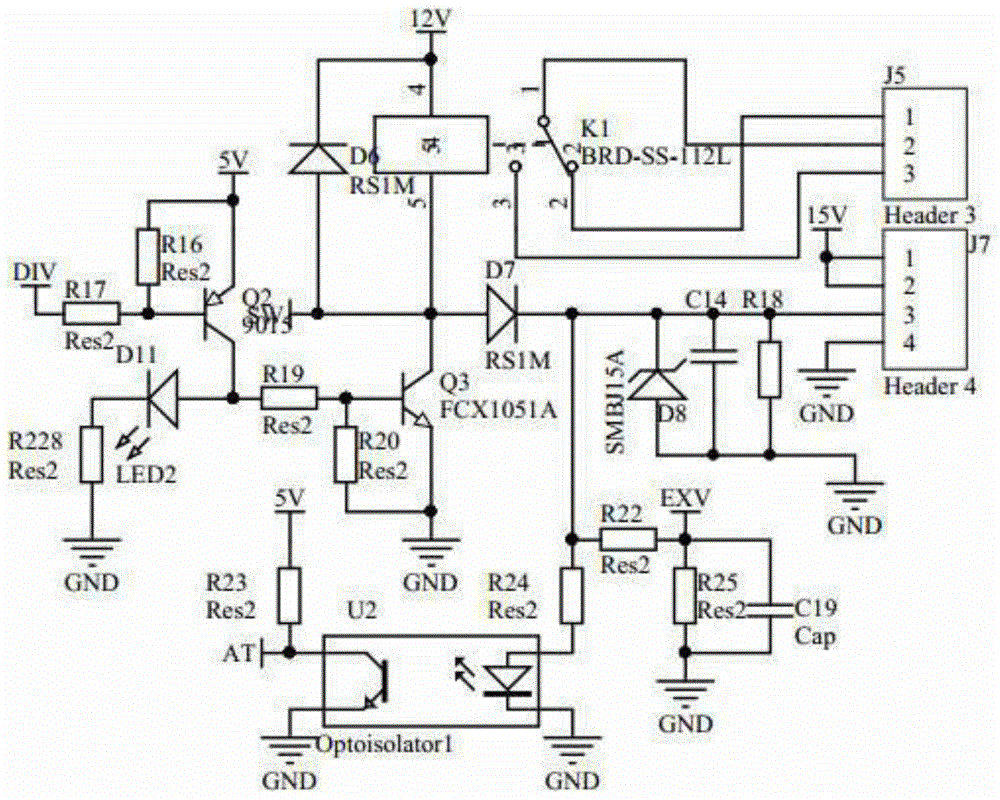 An automatic power-off control device and control method for electric locomotive stringing