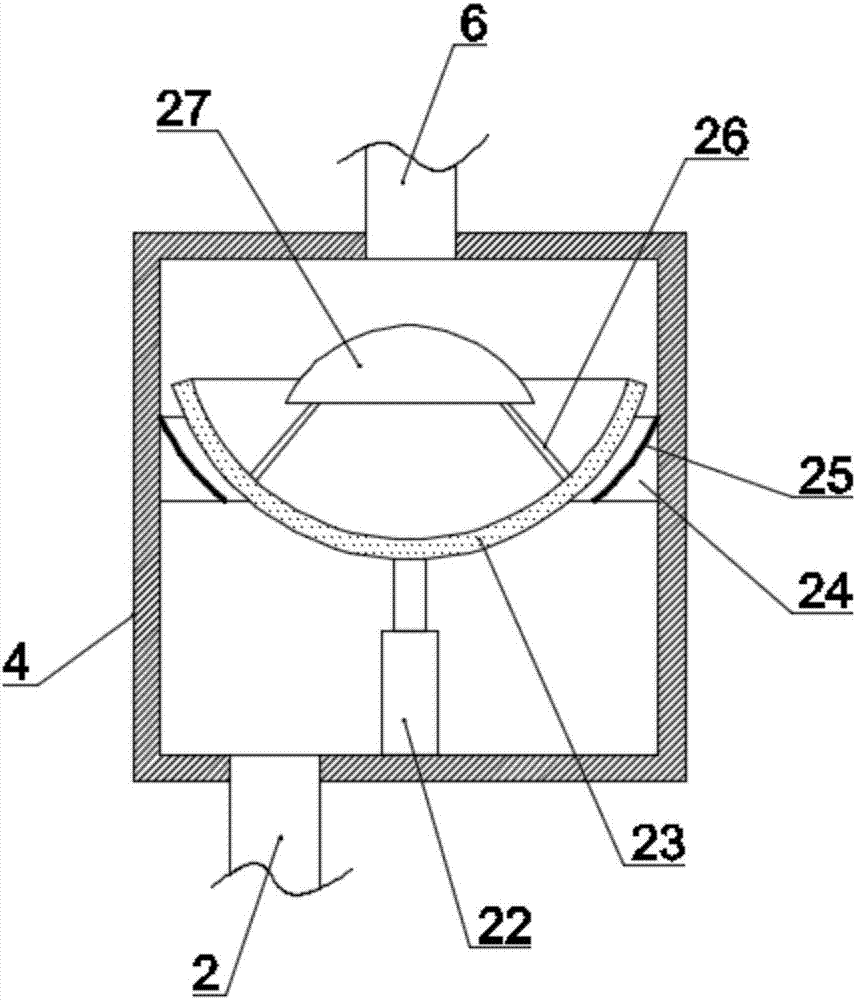 Dustproof and ventilated big data server with effect of noise reduction