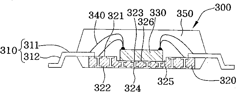 Pin and substrate combined semiconductor package and manufacturing method thereof