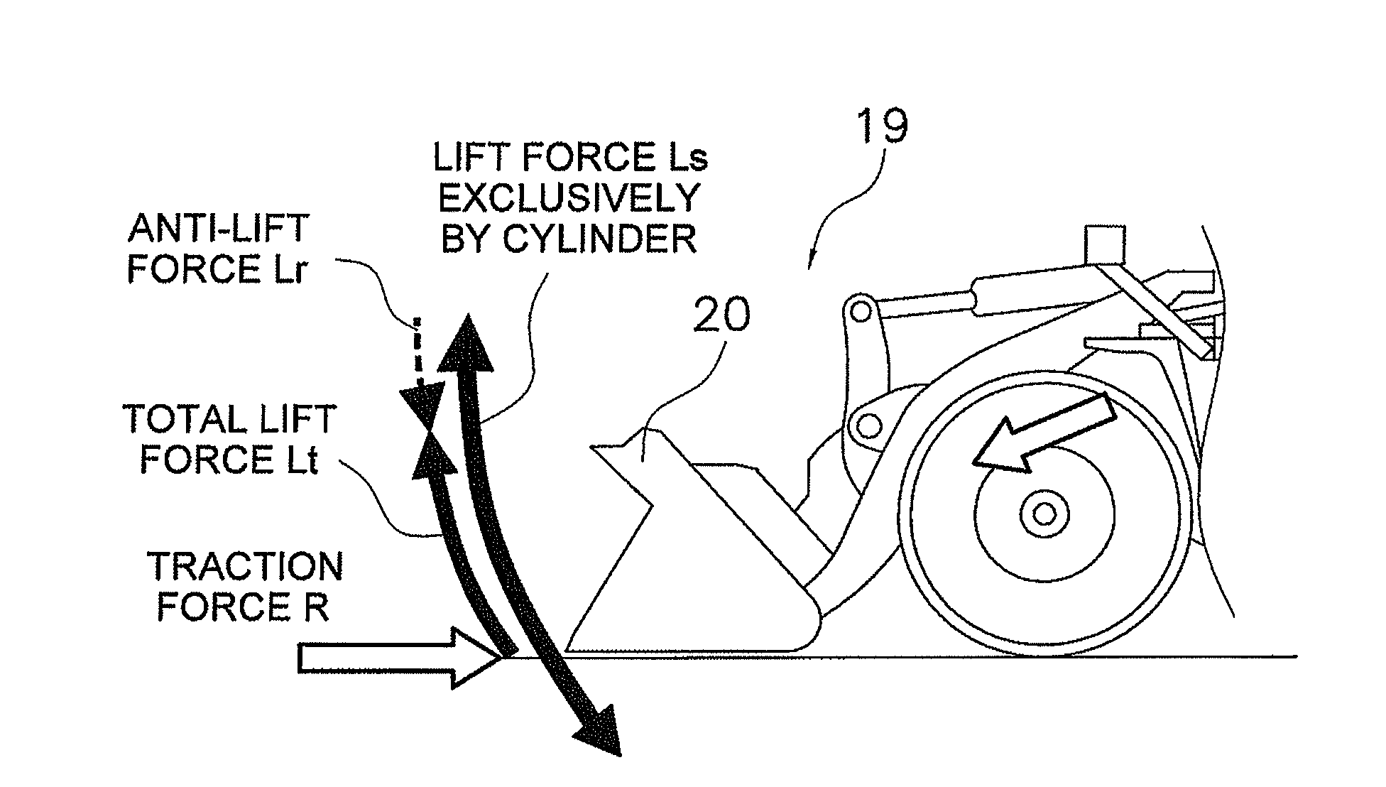 Engine control device for working vehicle