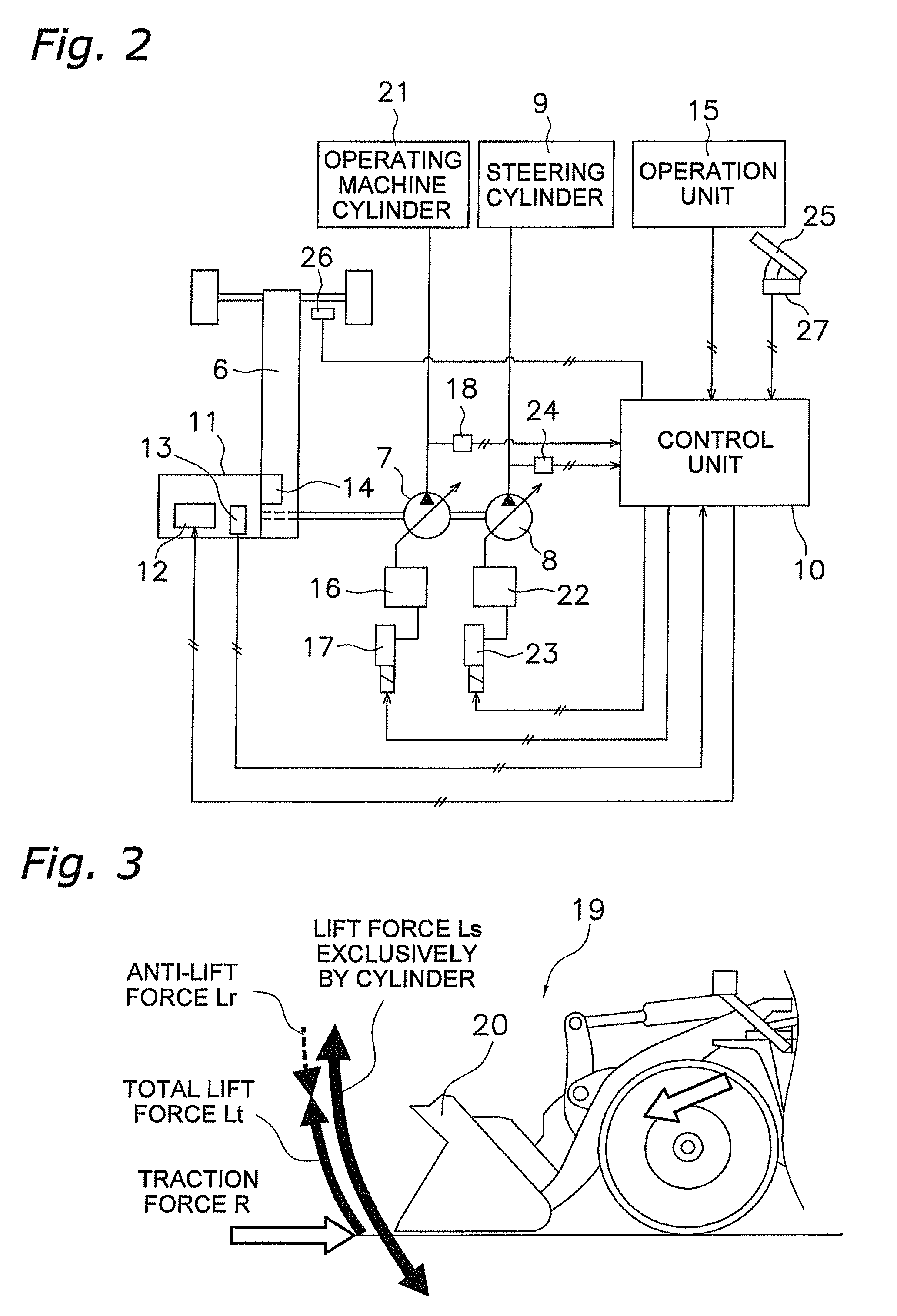 Engine control device for working vehicle