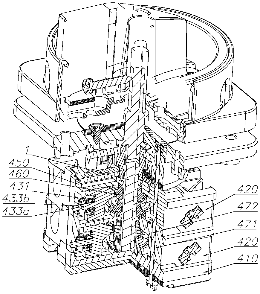 Universal change-over switch