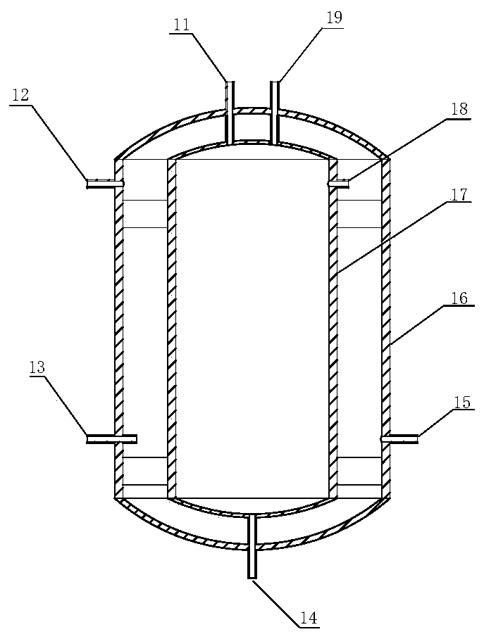 Natural gas storing-transporting-utilizing integrated device based on hydrate technology