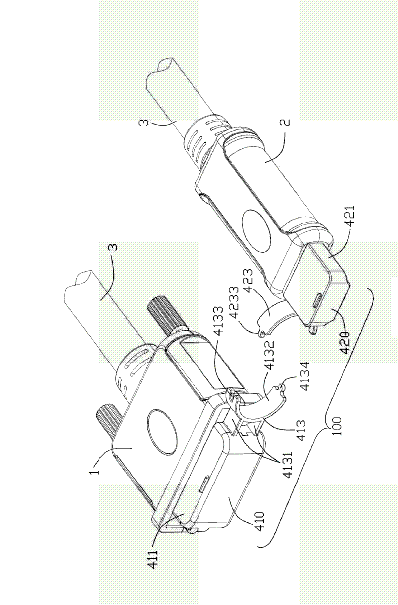 Cable connector assembly and its dust cover