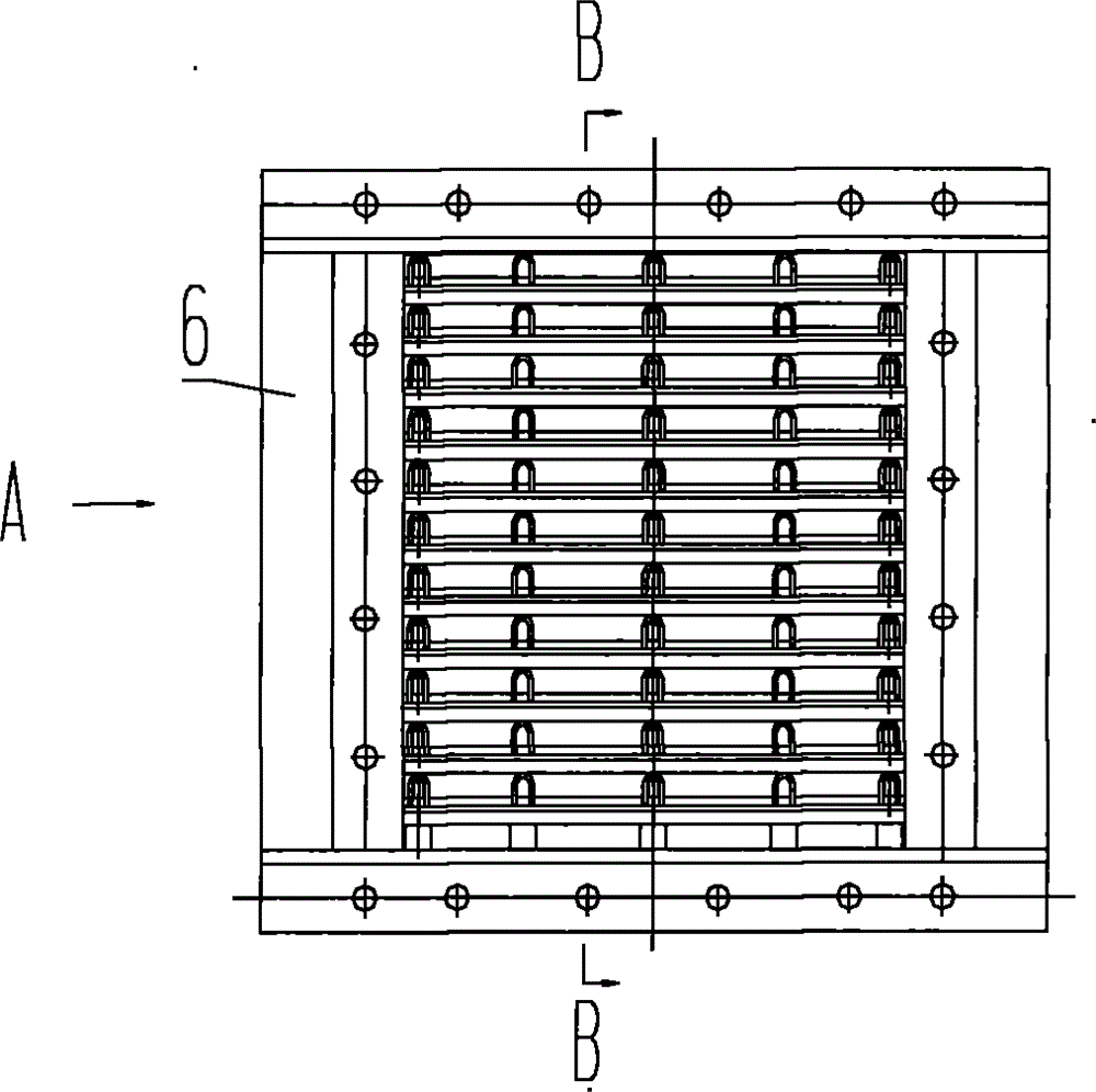 Non-welded plate type heat exchanger