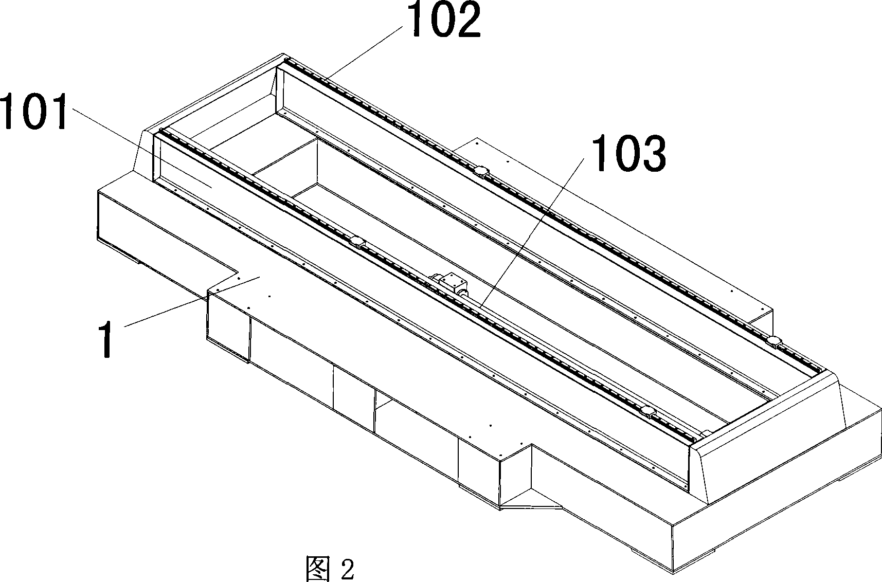 Numerical control non-mould molding equipment of sheet metal