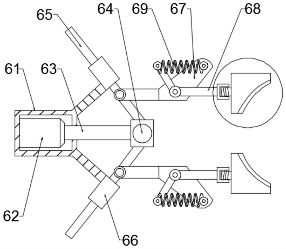 Grinding equipment for hardware machinery fitting processing