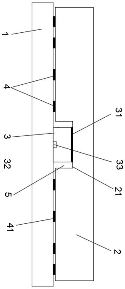 Novel direct type backlight module and LED light-emitting device thereof