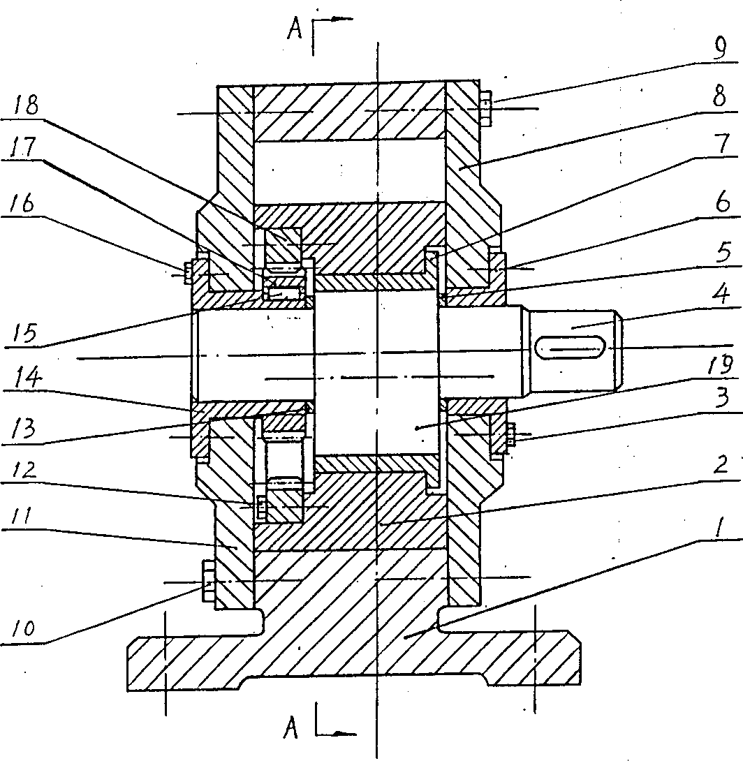 Secondary envelope surface type rotary air compressor