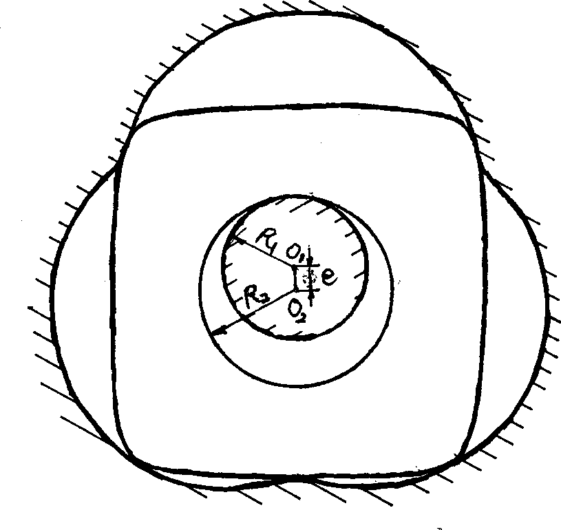 Secondary envelope surface type rotary air compressor