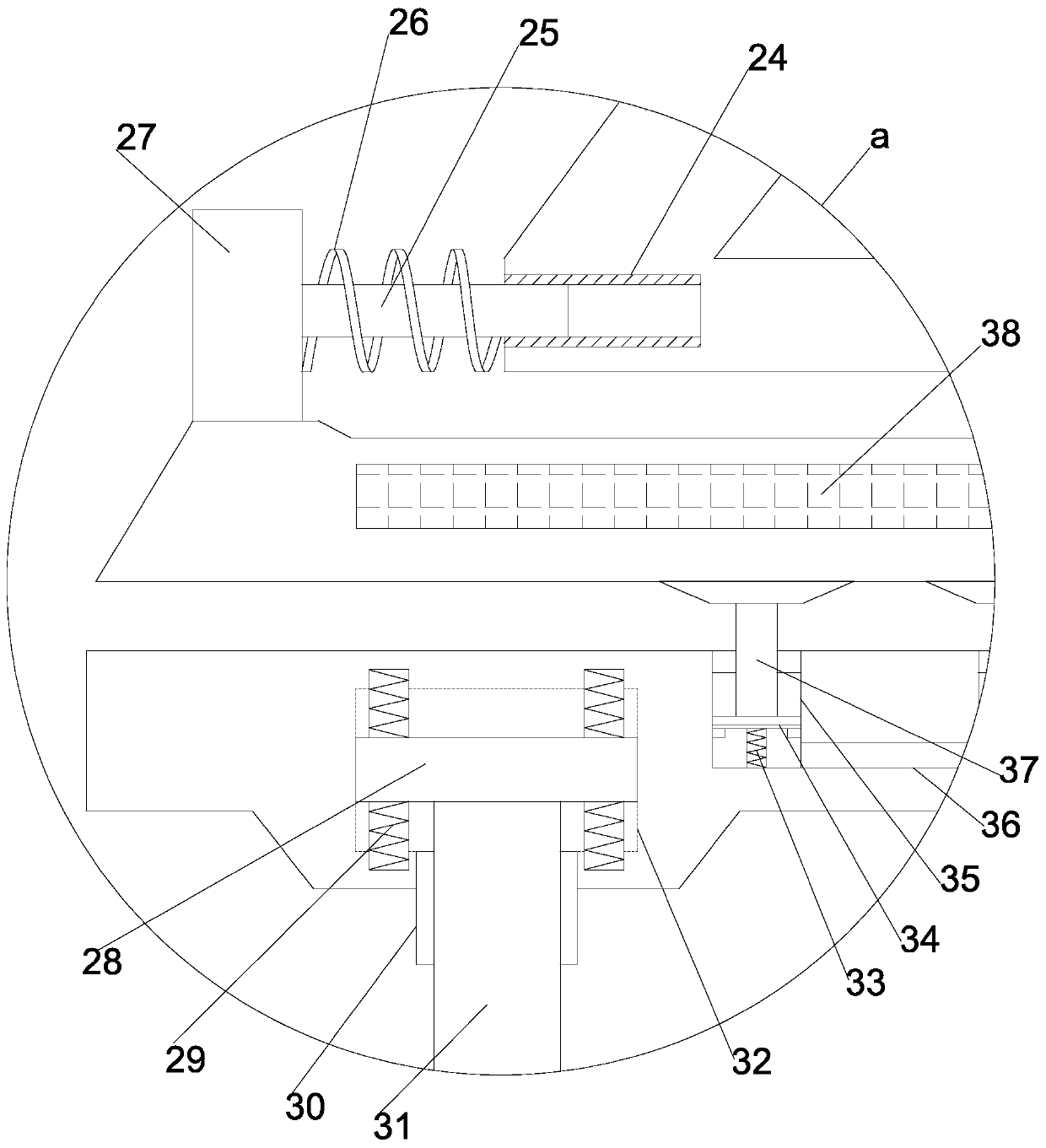 Mammary gland surgery patient protecting and transferring device