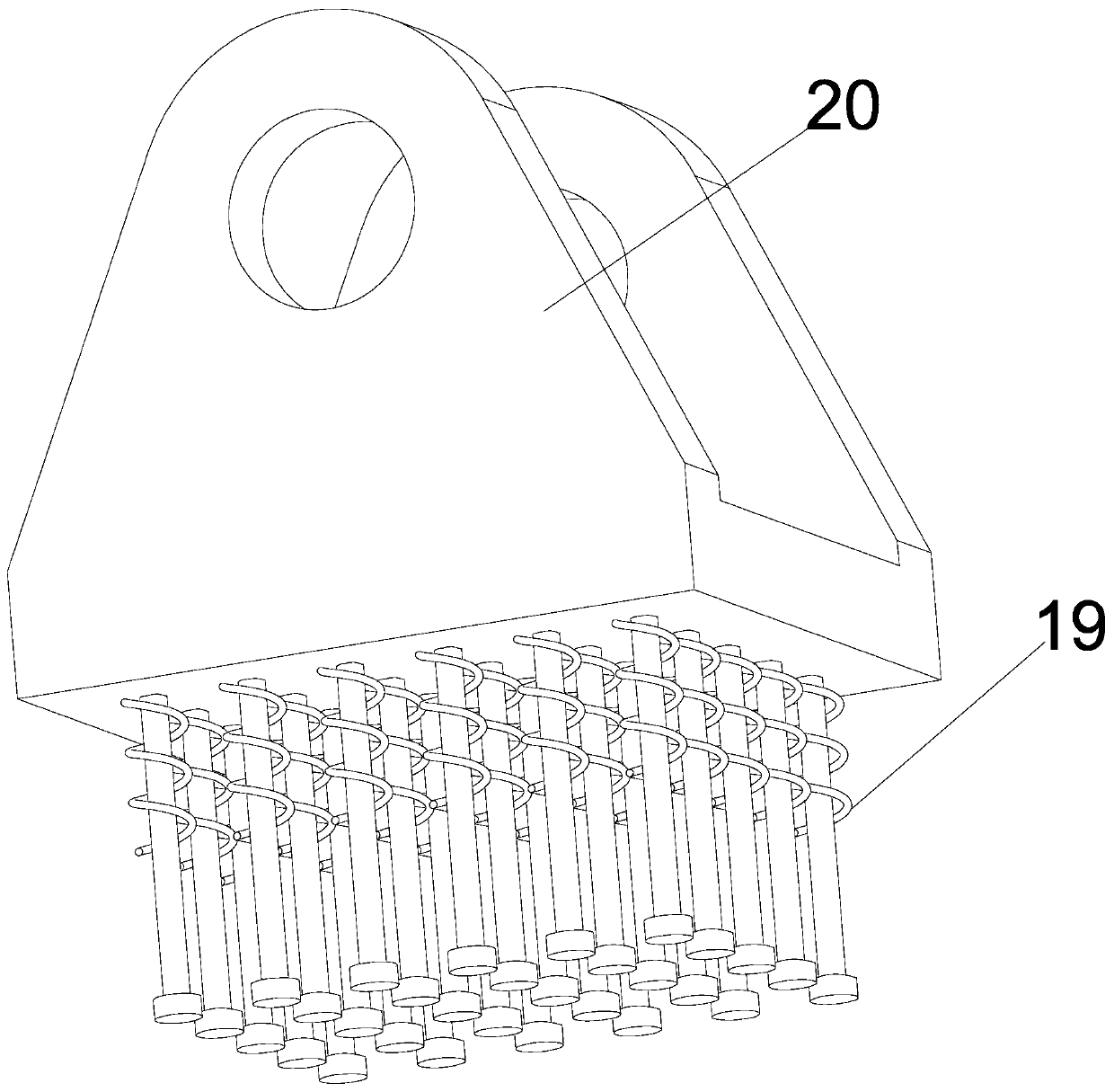 Mammary gland surgery patient protecting and transferring device