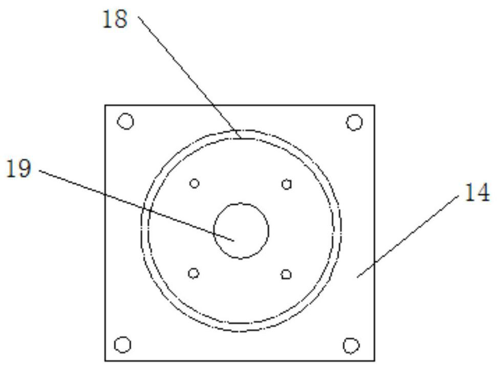 Test device for simulating collision friction between water stop material and ice and test method thereof