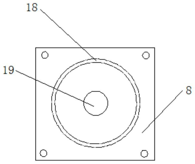 Test device for simulating collision friction between water stop material and ice and test method thereof