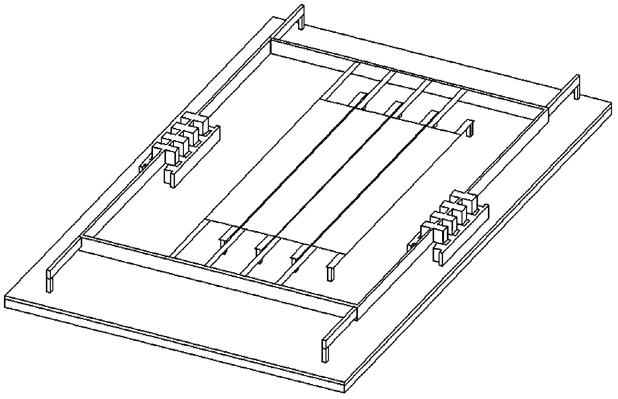 Shutter type MEMS large-rotation-corner adjustable blazed grating light modulator and array thereof