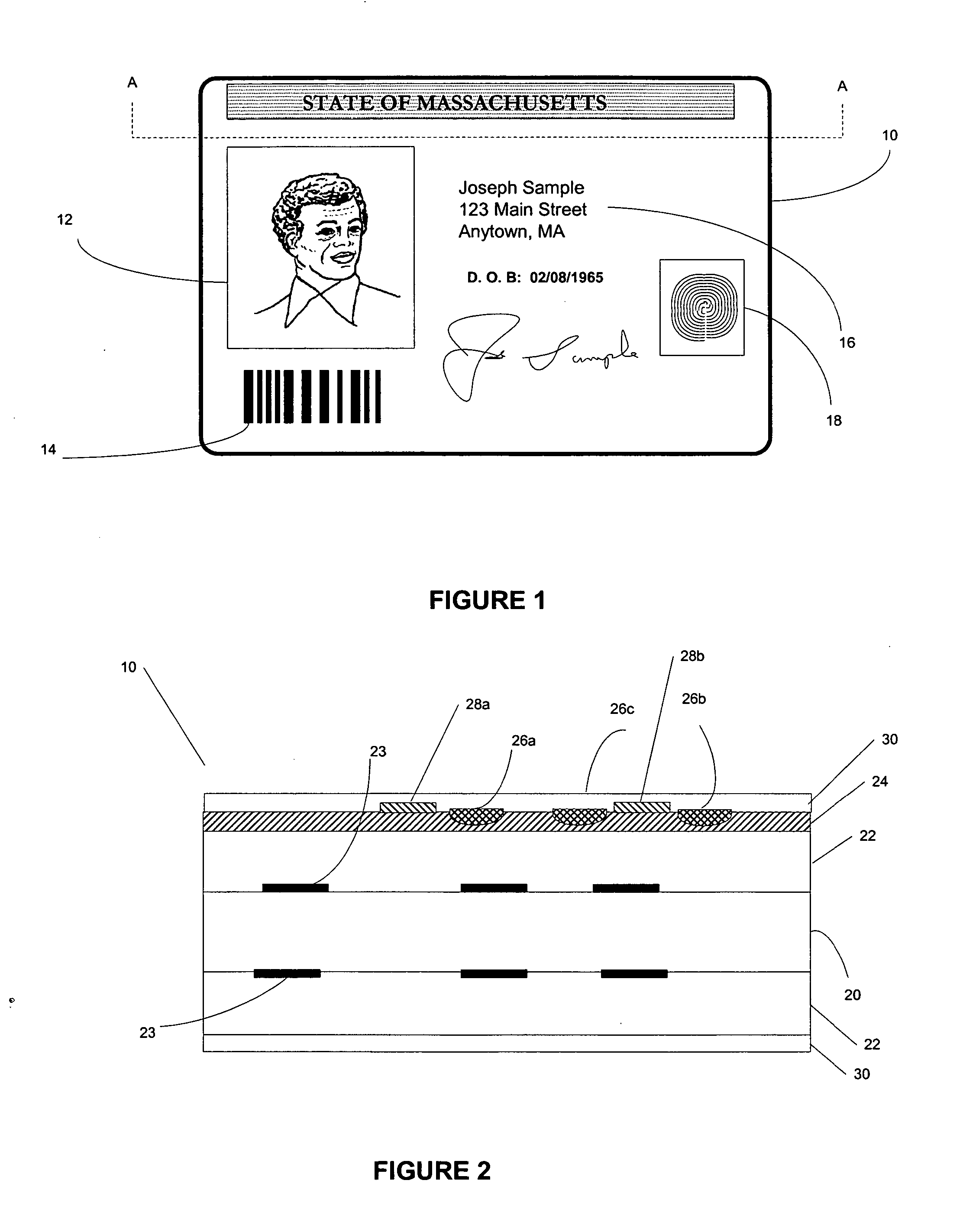 Identification document usable with D2T2 printing