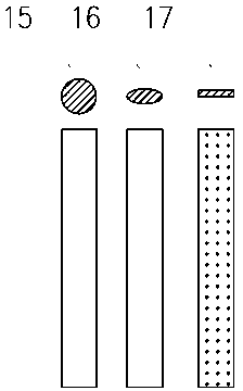 A horizontal oil separator