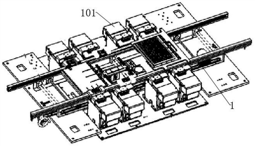 A small and generalized modular test equipment